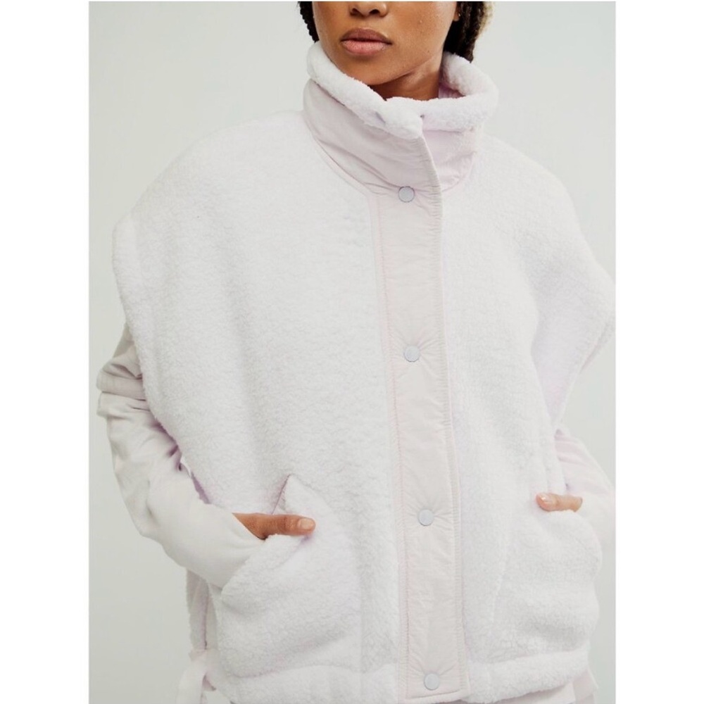 NWT Free People Movement Scout it Out Fleece Vest, Large